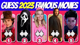 Guess 2023 Most Famous Movies by the Scene 🎬🍿 Barbie, Oppenheimer, John Wick, Scream 6, Wonka