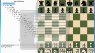 Importing a PGN game into CHESScribe screenshot 4
