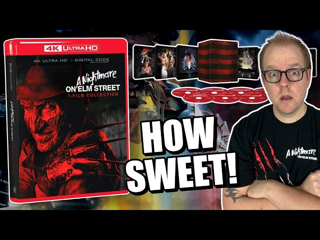 Official REVEAL For A Nightmare On ELM Street 7-Film 4K Collection