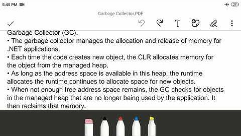 What is Garbage Collector in short? Imp Keywords to explain in  interview- C# and .Net questions