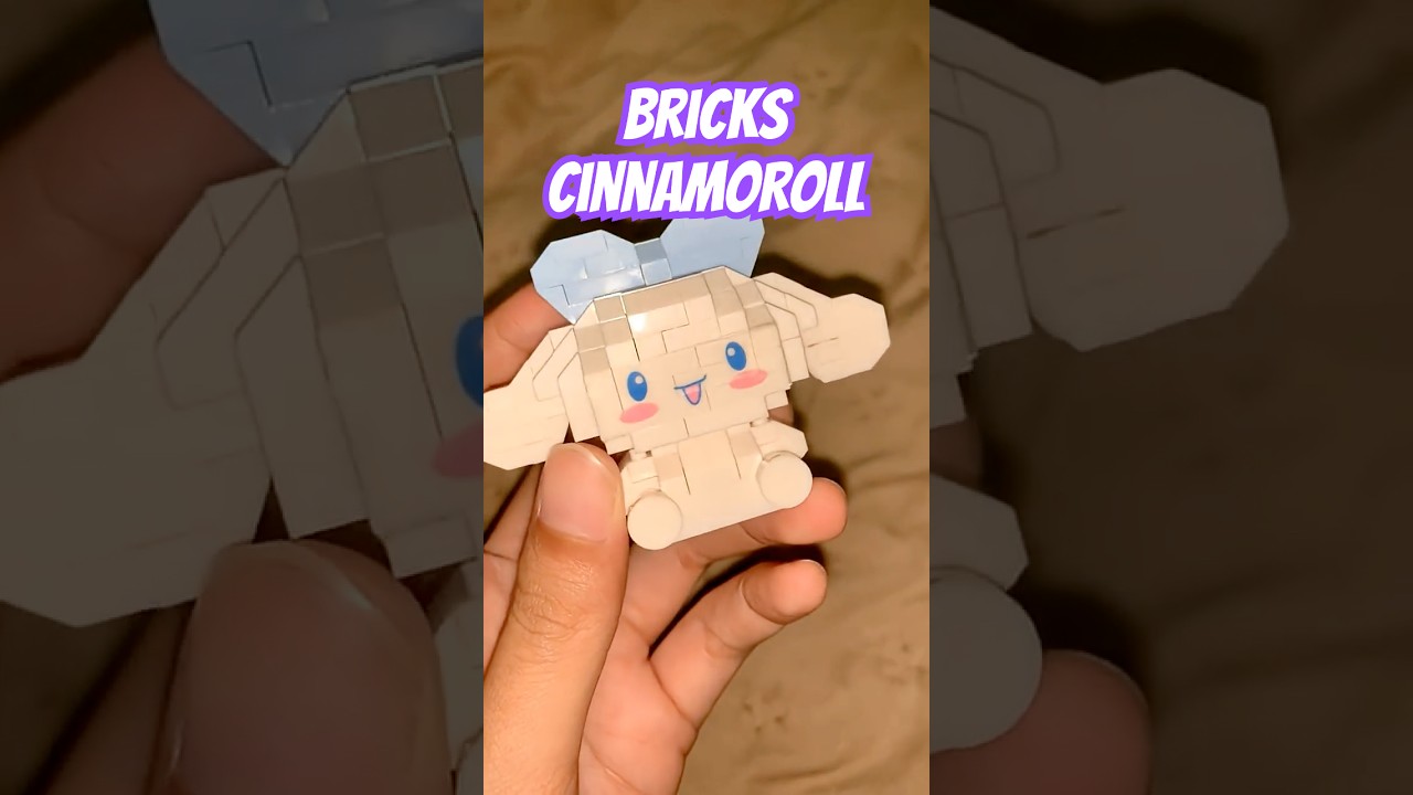 Ayo rangkai dan susun bricks cinnamorollnya 