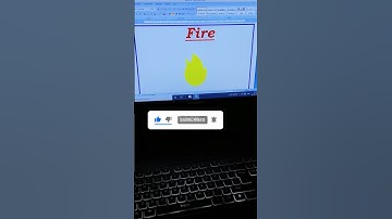How to create Fire 🔥 Symbol in ms word || Lakshya computers || #shortsfeed #ytshorts #viral #shorts