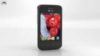 LG Optimus L1 II TRI Black 3D model by 3DModels.org