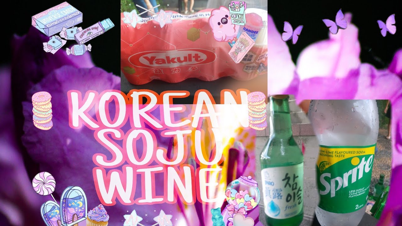 Korean wine 'soju blast' - YouTube