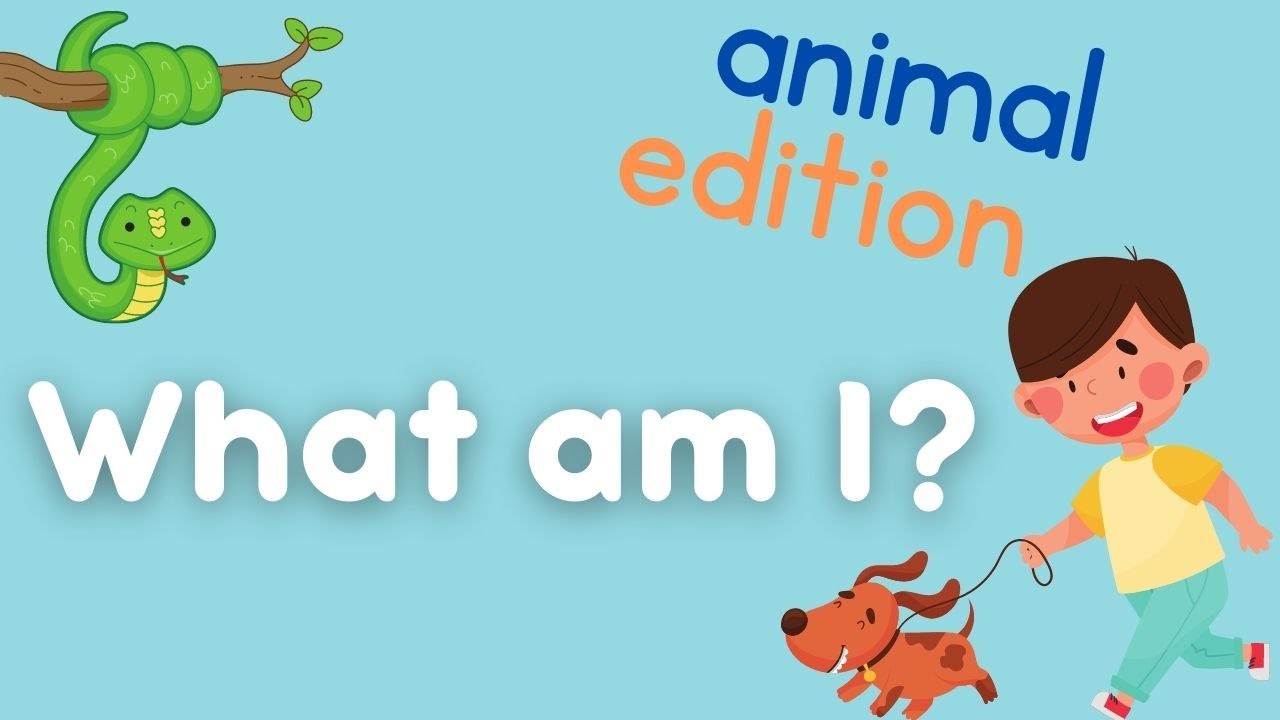 What am I? | Guessing game about animals - YouTube