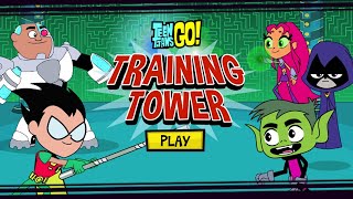 Teen Titans Go: Training Tower - The Titans Are Training For Their Toughest Battle Yet... (CN Games) screenshot 1