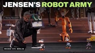 Jensen Huang Brought a Robot Army to Berlin (NVIDIA GTC in 8 Minutes) Update