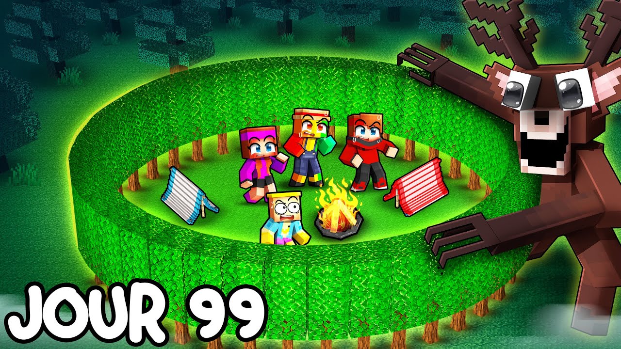 J'ai construit la Base La Plus SÉCURISÉE de 99 Nuits sur Minecraft !