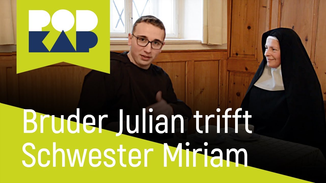 Bruder Julian trifft Schwester Miriam im Kloster Nonnberg