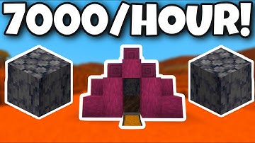 How to Make a Basalt Generator in Minecraft 1.16| 7,000 Per Hour!