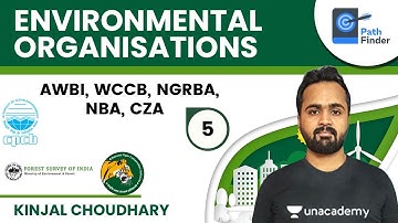 L5: Statutory Environmental Bodies - CPCB, NTCA, FSI, NBWL, GEAC | UPSC CSE/IAS 2021