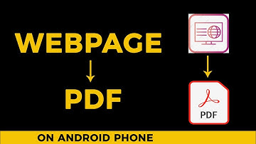 How To Convert Webpage To PDF without 3rd Party Apps - Android Phone