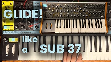 Glide/Portamento Deep Dive - Examining Moog Sub 37 and Matriarch