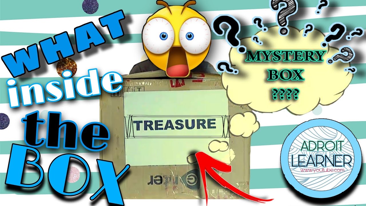 WhaT Is InsidE ThE BoX? | AdroiT LearneR |Trailer | Channel Intro