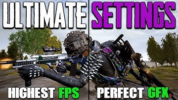 ULTIMATE PUBG SETTINGS GUIDE | HIGHEST FPS BEST GRAPHICS | FULL COMPARISON | PUBG FREE TO PLAY