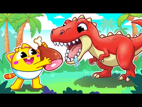 Dino Came To Life 🦖 Funny Song For Toddlers 🎶 Muffin Socks