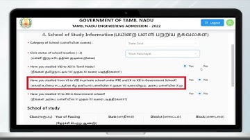 TNEA REGISTRATION 2022