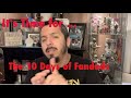 Time for the 10 days of fandads