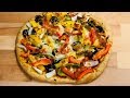 How to make Home made Veggie Pizza