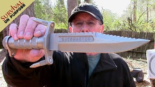 Vintage Buckmaster 184 Knife  The Rambo Survival Knife Project