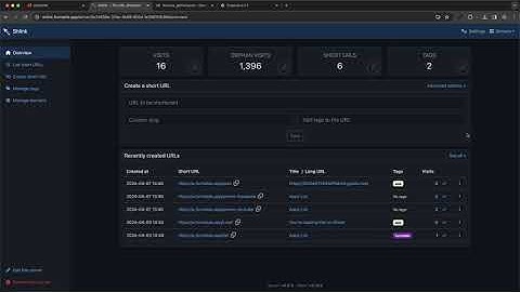 Shlink 🔗 The Ultimate Self-Hosted URL Shortener