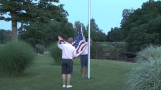 AMERICAN BLIND GOLF FLAG CEREMONY 2014