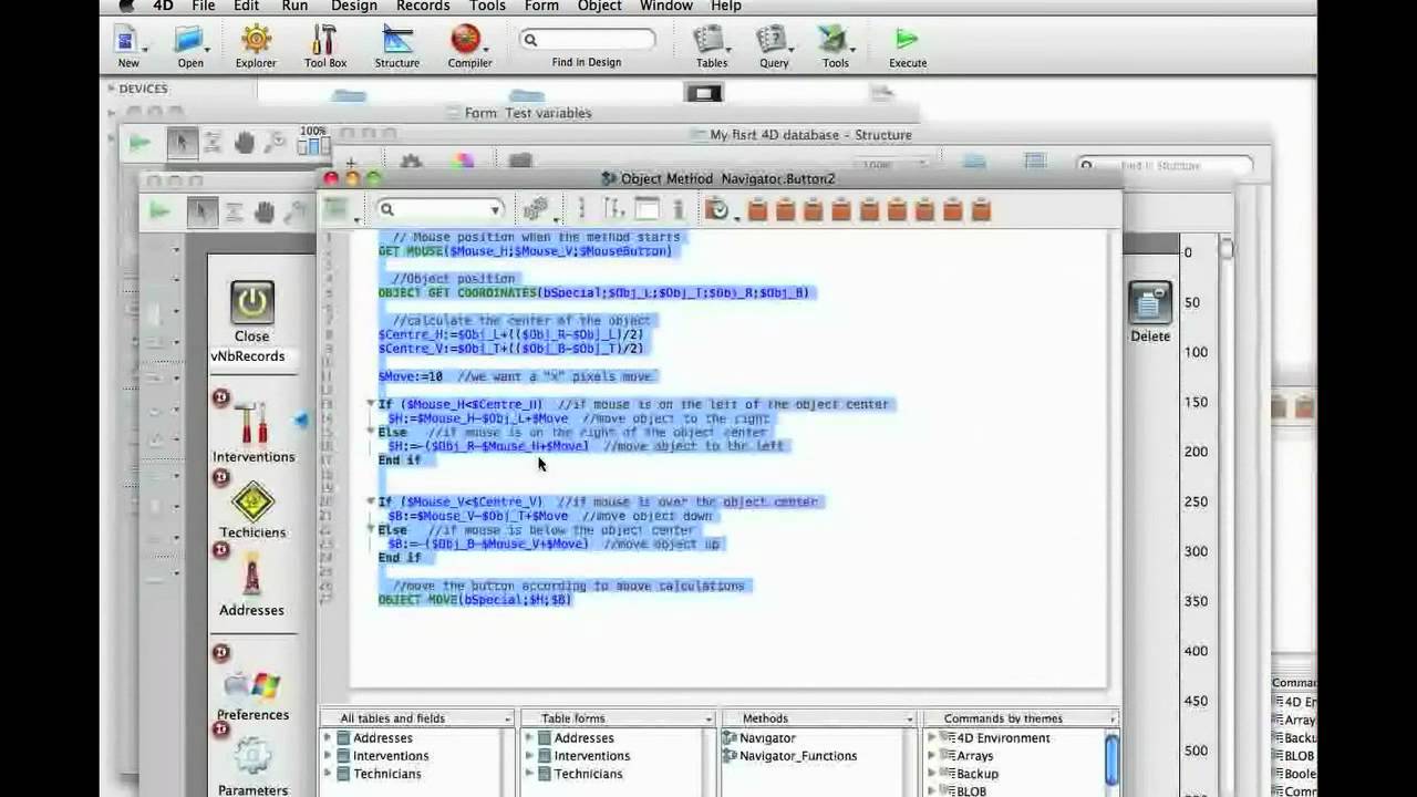 4D v13 Self-Training: Events - YouTube