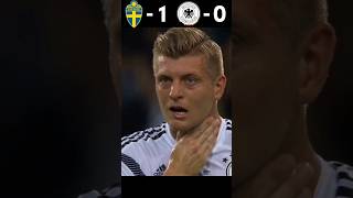 Germany vs sweden 2018 world cup extended match #youtube #toni kross imaginary #football #shorts
