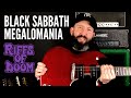 RIFFS OF DOOM: Black Sabbath Megalomania - Guitar Demo with TAB