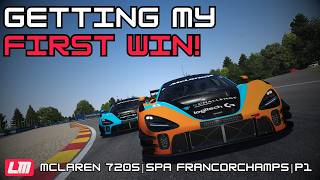 My first win 🏆| Fun attack &amp; defense | McLaren 720S | Spa-Francorchamps | Le Mans Ultimate