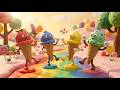 Ice Cream Colors Song 🍦🌈 | Learn Colors with Yummy Ice Cream! | Kids Songs