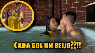 Istindo O Jogo Do Brasil Na Piscina Jhessy Levou O Crush Para Piscina?? Desculpa Amor