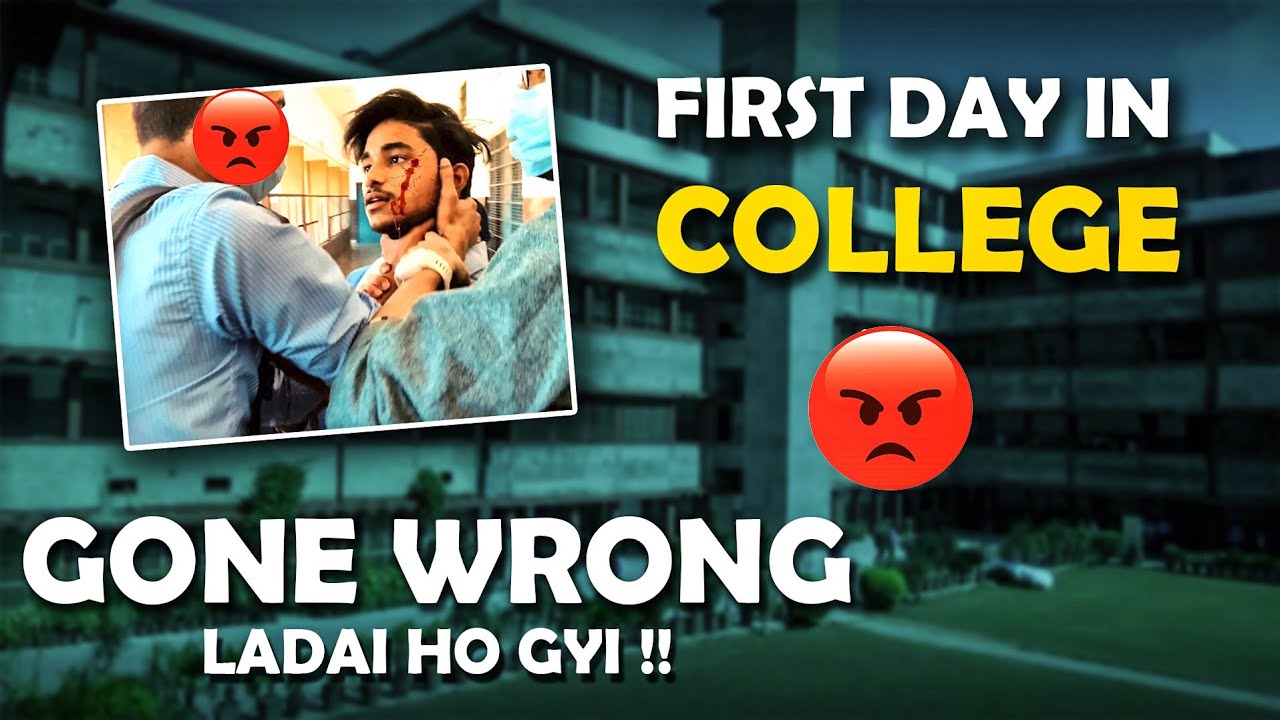 First Day Of College || Gone Wrong 😡😡||Juned Razzaki || subbodh College jaipur 