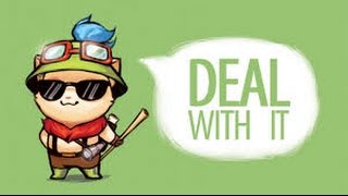 [League Of Legends] Teemo jungle quadra kill!