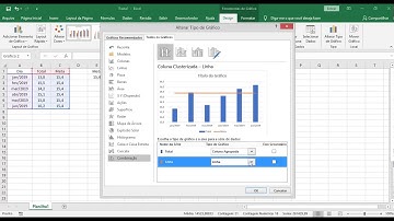 Dicas de Excel #2 - Gráficos | Linha de meta com eixo secundário