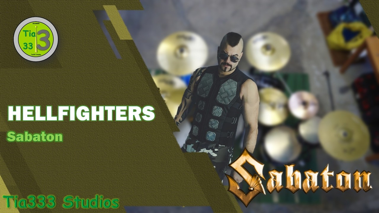 Tia333 Studios - Hellfighters | Drum Cover