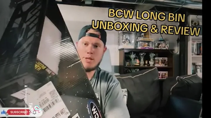Unboxing BCW MONSTER STORAGE BOX Long Comic Book Bin | Assembly & Review of Long Box by BCW!