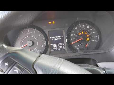 How to reset a Maintenance Required on 2017 Toyota Sienna - YouTube