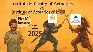 IFoA, UK vs IAI - Which Actuarial Body to Pick in 2025 #actuarialscience #actuary