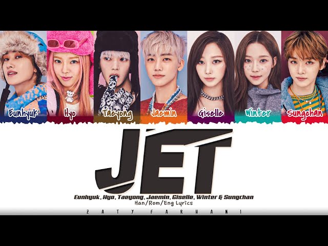 Watch SMTOWN - 'JET' [Eunhyuk, Hyo, Taeyong, Jaemin, Giselle, Winter, Sungchan] Lyrics on YouTube