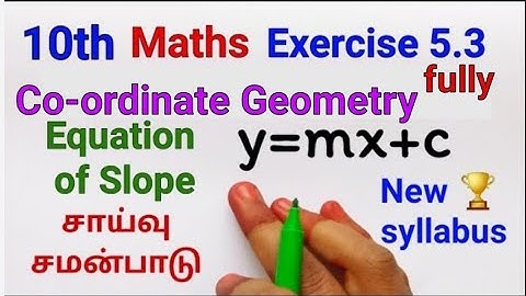 10th Exercise 5.3 fully |co-ordinate geometry new syllabus class 10