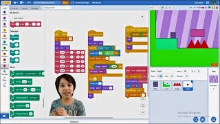 SCRATCH PLATFORMER | 5.COLLECTABLES | Easy Beginner Tutorial
