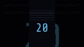 20s Silent Brain Wave Timer 🧠 20 Second Countdown (No Sound) #Shorts
