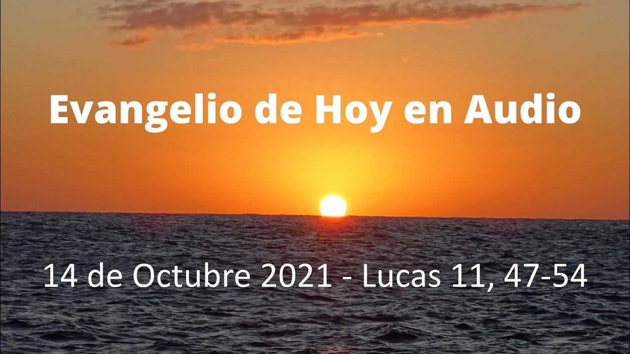 Evangelio de Hoy 14 de Octubre 2021 Lucas 11, 47 54 Gaudio Books
