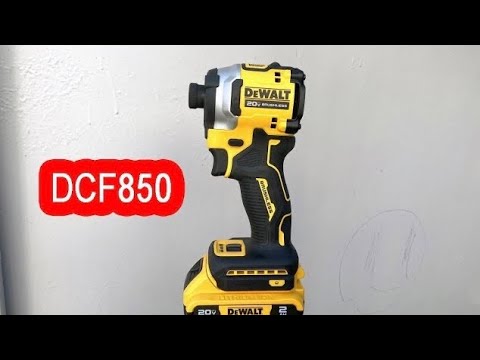 Unboxing Dewalt DCF850 Impact driver Atomic