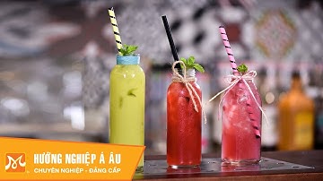 Cách làm nước ép trái cây thơm ngon tốt cho sức khỏe | Học pha chế