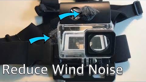 Reducing Wind Noise on Action Cameras using MICOVER Windscreens