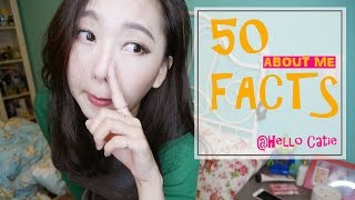 關於我的50件事+Q&amp;A 50 FACTS ABOUT ME I Hello Catie