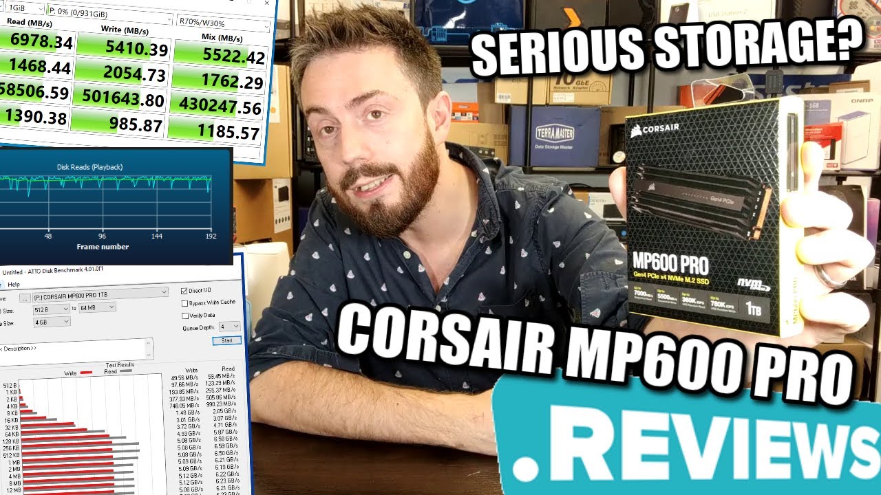 Test : SSD Corsair Force MP600 1 To, le SSD à avoir ? - HardwareCooking