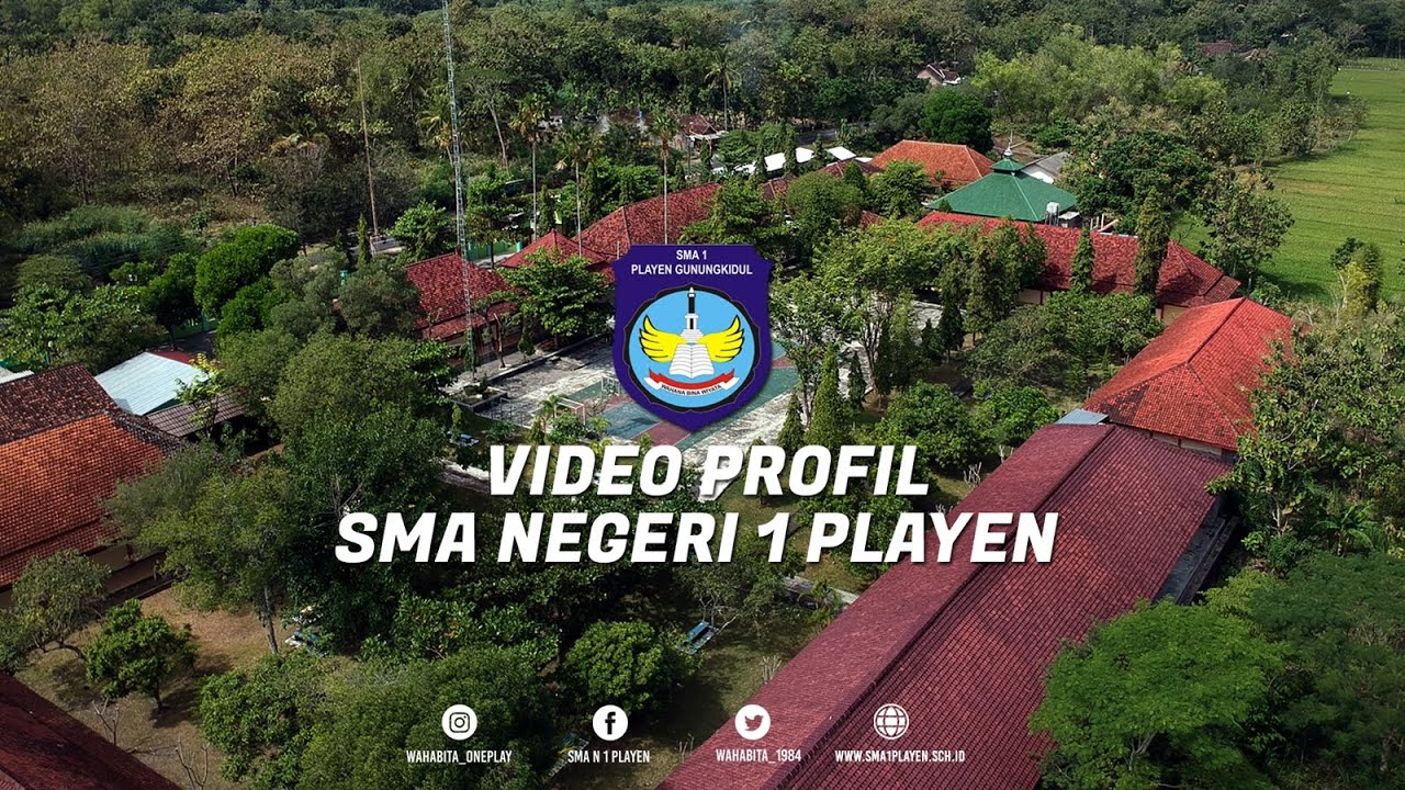 PROFIL SMA NEGERI 1 PLAYEN TAHUN 2020 - YouTube